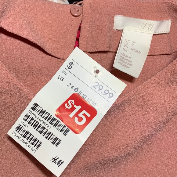 H&M Light Pink Open Back Body-con Dress - Picture 7 of 7